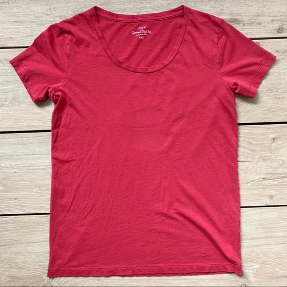 J. Crew Tops - J. Crew red tshirt
